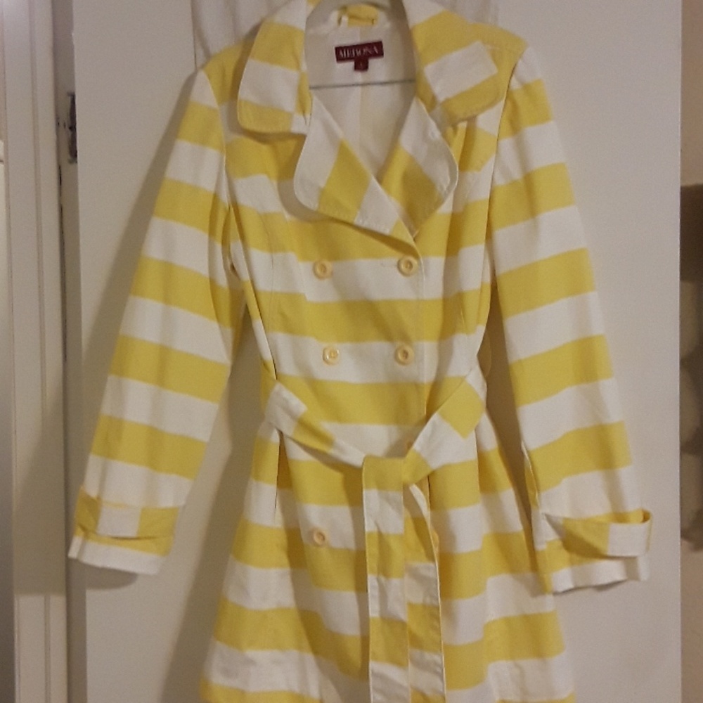 Double breasted raincoat